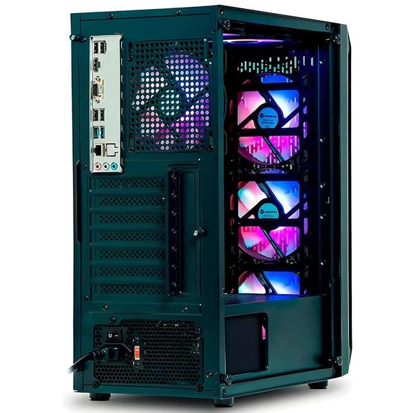 Imagem de Gabinete Gamer Goldentec P1T1C Gt801 Rgb, Sem Fonte - Preto