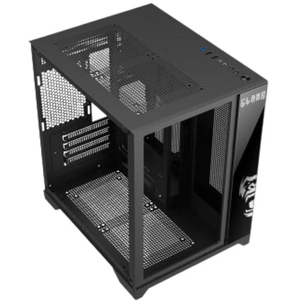 Imagem de Gabinete Gamer Grodd Clanm Suporta Até 7 Fans Cooler de CPU 160mm e  Placa-Mãe ATX Mini-ITX Vidro Temperado Com Ótima Ventilação