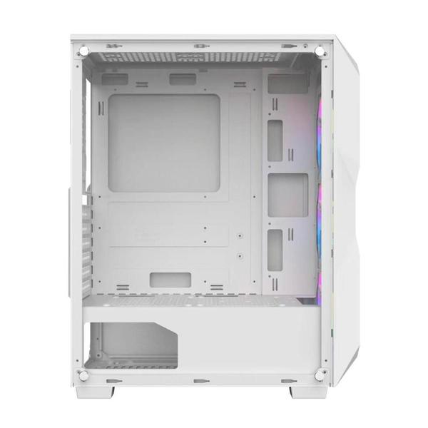 Imagem de Gabinete Gamer Hayom 3 Fans S/Fonte MidTower ATX Branco - GB1730