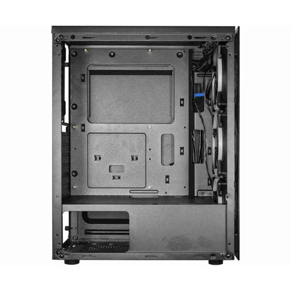 Gabinete Gamer K-mex Al10 Painel Vidro C 3fan 120x120mm Imagem de Gabinete Gamer K-mex Al10 Painel Vidro C 3fan 120x120mm