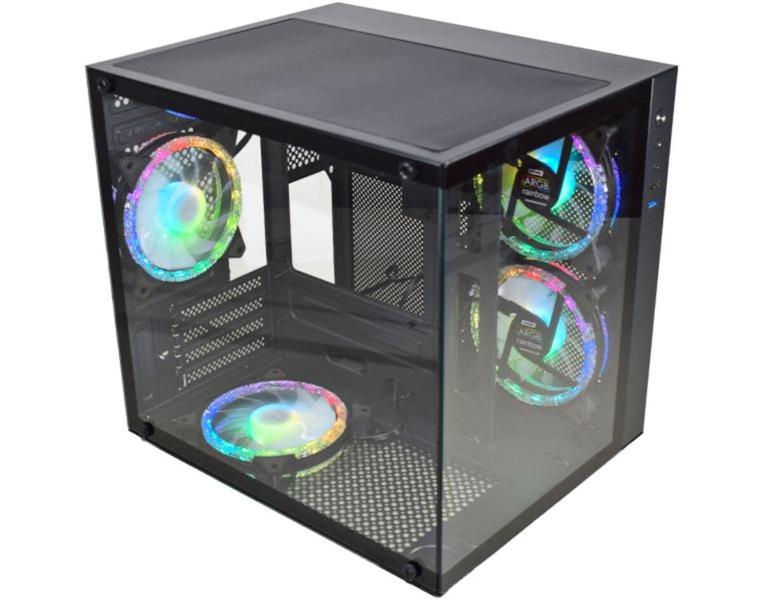 Imagem de Gabinete Gamer K-mex Aquário Micro CG-02SB Micro Atx s/ Fans