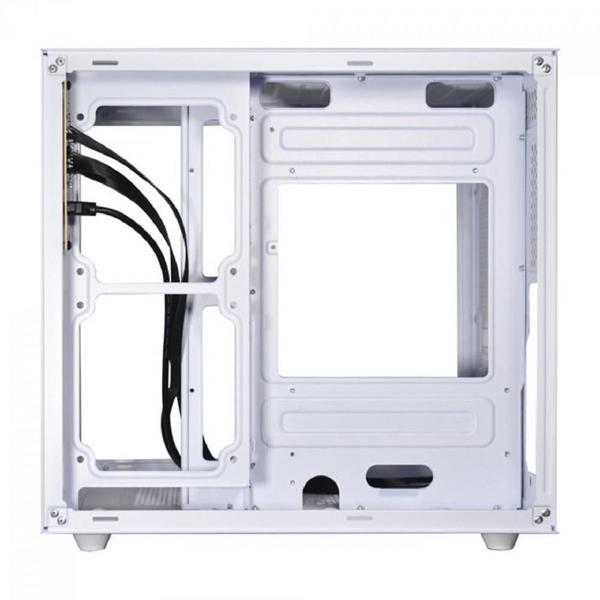 Gabinete Gamer K-MEX Aquario Micro, Mini Tower, Vidro Temperado, M-ATX, White, Sem Fonte, Sem Fan Imagem de Gabinete Gamer K-MEX Aquario Micro, Mini Tower, Vidro Temperado, M-ATX, White, Sem Fonte, Sem Fan