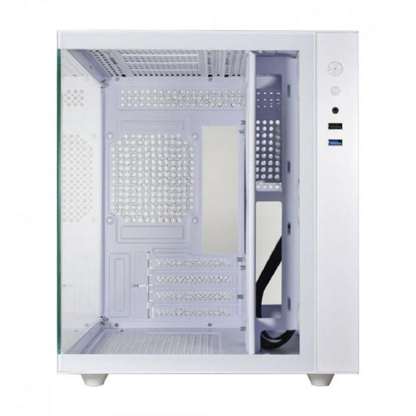 Gabinete Gamer K-MEX Aquario Micro, Mini Tower, Vidro Temperado, M-ATX, White, Sem Fonte, Sem Fan Imagem de Gabinete Gamer K-MEX Aquario Micro, Mini Tower, Vidro Temperado, M-ATX, White, Sem Fonte, Sem Fan