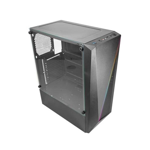 Gabinete Gamer K-mex Cg-02w5 Demon Preto Sem Fan Imagem de Gabinete Gamer K-mex Cg-02w5 Demon Preto Sem Fan