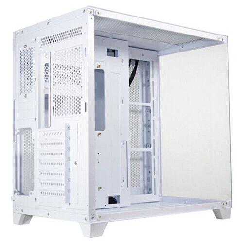 Imagem de Gabinete Gamer K-Mex Ghost Shark Branco Vidro Temperado Sem Fan Mid Tower ATX - CG-W2J1