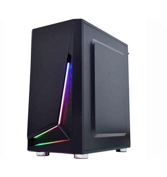 Imagem de Gabinete Gamer K-Mex Hawk II Rainbow - CG-01KT