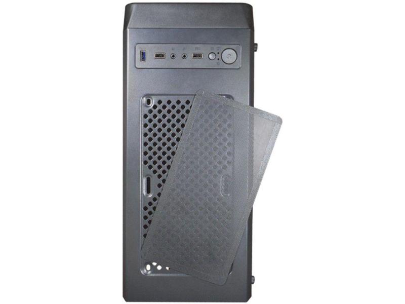 Gabinete Gamer K-Mex Infinity Streamer III CG-A2G8 - RGB ATX 3 FANs Preto Imagem de Gabinete Gamer K-Mex Infinity Streamer III CG-A2G8 - RGB ATX 3 FANs Preto