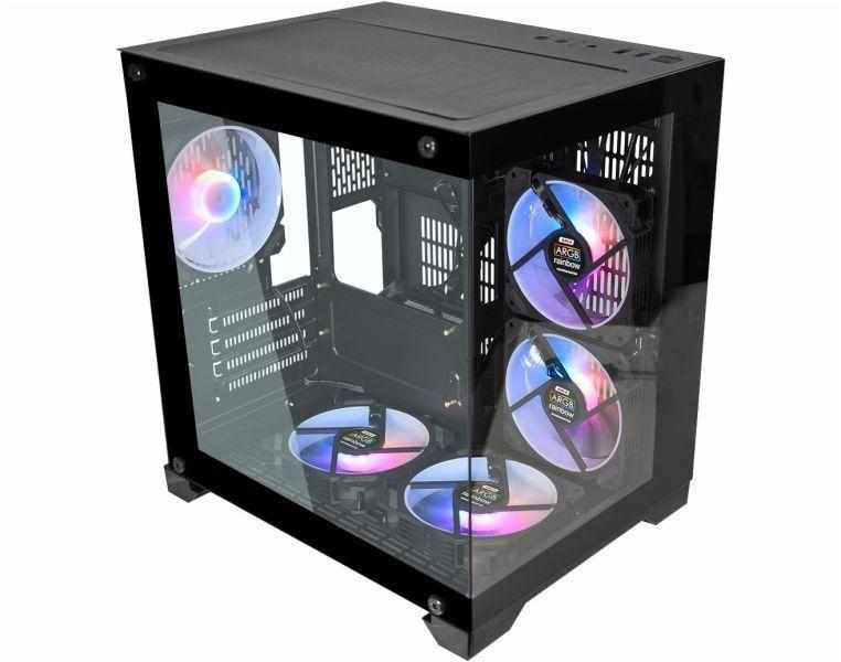 Imagem de Gabinete Gamer K-Mex Space Aqua Cg-10Kn M-Atx Sem Fan