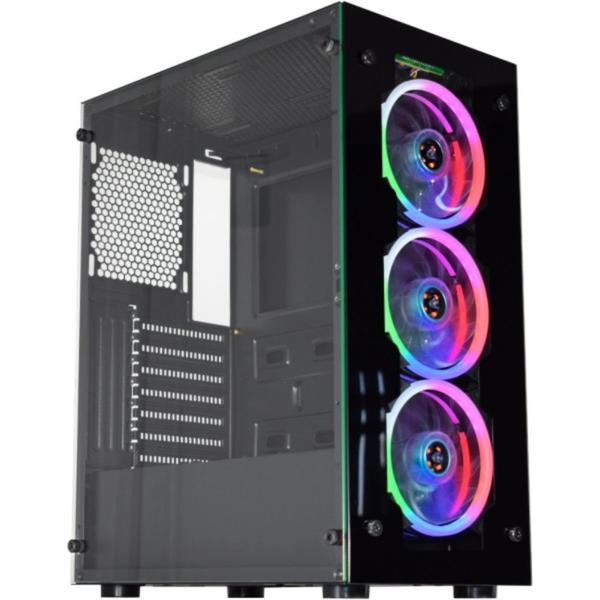 Imagem de Gabinete Gamer Kmex  Led RGB - CG10H3