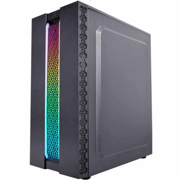 Gabinete Gamer Kratos Kmex CG-42TP Led RGB Imagem de Gabinete Gamer Kratos Kmex CG-42TP Led RGB