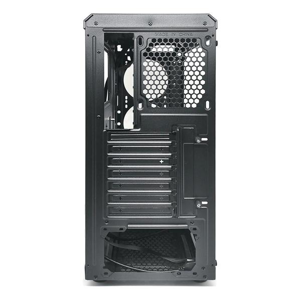 Imagem de Gabinete Gamer Ktrok Kt-Ka, Lateral Em Vidro, Preto, Atx