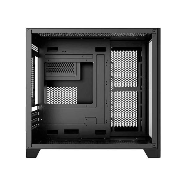 Gabinete Gamer Liketec Kirra Black Rgb Com Fan Micro Atx Preto 2033 Imagem de Gabinete Gamer Liketec Kirra Black Rgb Com Fan Micro Atx Preto 2033