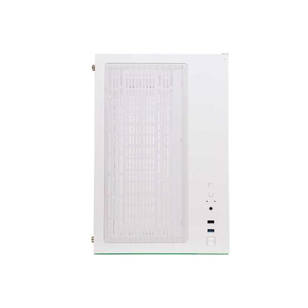 Gabinete Gamer Liketec Mad Rock Snow Argb Com Fan Micro Atx Branco 2076 Imagem de Gabinete Gamer Liketec Mad Rock Snow Argb Com Fan Micro Atx Branco 2076