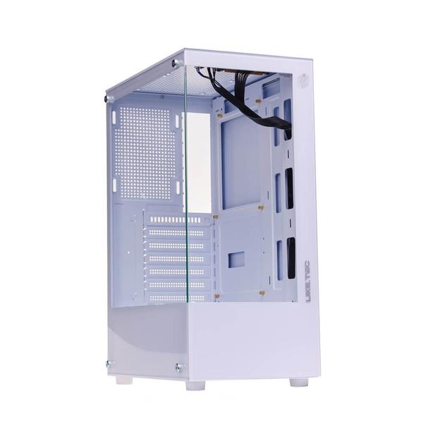 Imagem de Gabinete Gamer Liketec Opera Snow Mid Tower mATX Vidro Panorâmico Sem Fan - LC-CB-OPERA-20856