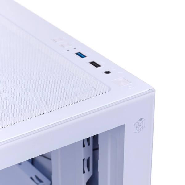 Imagem de Gabinete Gamer Liketec Opera Snow Mid Tower mATX Vidro Panorâmico Sem Fan - LC-CB-OPERA-20856