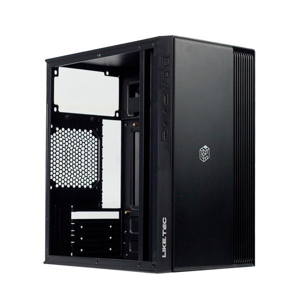 Imagem de Gabinete Gamer Liketec Prime, Mid Tower, RGB, M-ATX e MINI-ITX, Lateral em Acrílico, 1x Cooler Fan, Preto - GL-PRIME-2