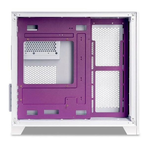 Imagem de Gabinete Gamer Mancer CV300 Purple Edition, Mid-Tower, Lateral de Vidro, Branco e Roxo, MCR-CV300-PEWH