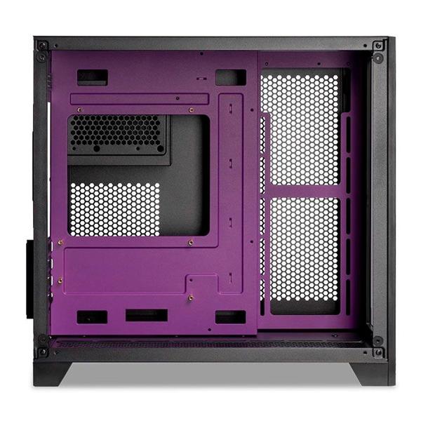 Gabinete Gamer Mancer CV300 Purple Edition, Mid-Tower, Lateral de Vidro, Preto e Roxo, MCR-CV300-PEBK Imagem de Gabinete Gamer Mancer CV300 Purple Edition, Mid-Tower, Lateral de Vidro, Preto e Roxo, MCR-CV300-PEBK