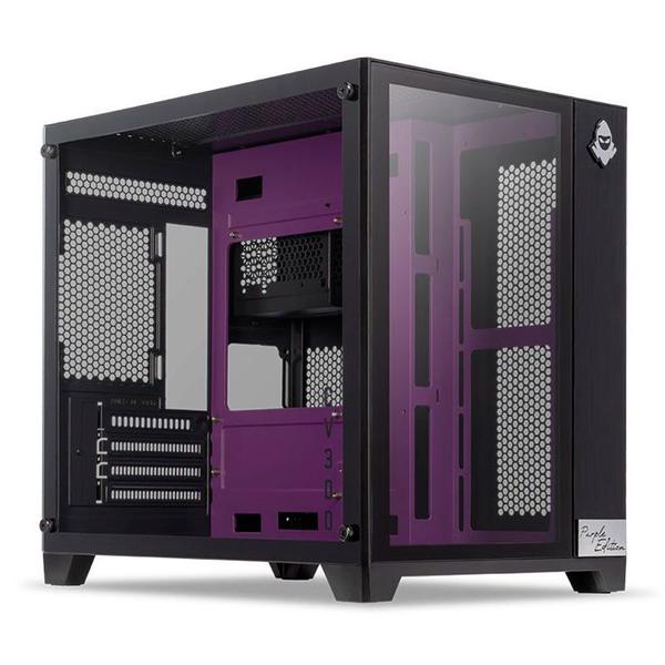 Gabinete Gamer Mancer CV300 Purple Edition, Mid-Tower, Lateral de Vidro, Preto e Roxo, MCR-CV300-PEBK Imagem de Gabinete Gamer Mancer CV300 Purple Edition, Mid-Tower, Lateral de Vidro, Preto e Roxo, MCR-CV300-PEBK