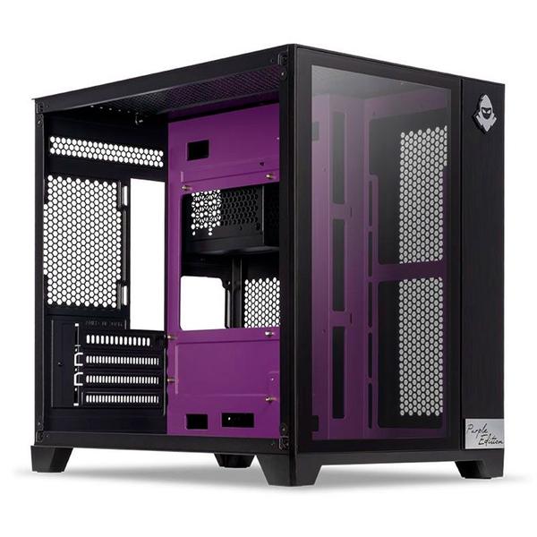 Gabinete Gamer Mancer CV300 Purple Edition, Mid-Tower, Lateral de Vidro, Preto e Roxo, MCR-CV300-PEBK Imagem de Gabinete Gamer Mancer CV300 Purple Edition, Mid-Tower, Lateral de Vidro, Preto e Roxo, MCR-CV300-PEBK