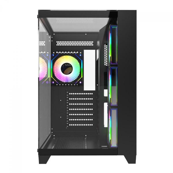 Imagem de Gabinete Gamer Mid Tower Atx Liketec Zeus Pro Glass Preto