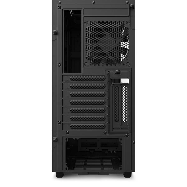 Imagem de Gabinete Gamer Mid Tower Lateral de Vidro NZXT H510i H510IBR Matte Black-Red