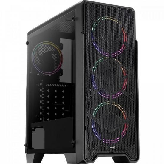 Imagem de Gabinete Gamer Mid Tower ORE SATURN FRGB AEROCOOL