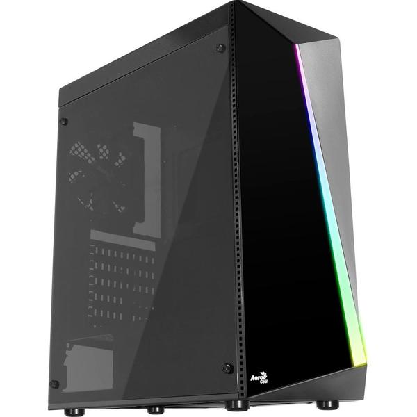 Imagem de Gabinete gamer mid tower sem fonte aerocool shard