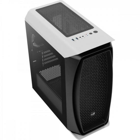 Imagem de Gabinete Gamer Mini Tower Aero One Mini Branco AEROCOOL