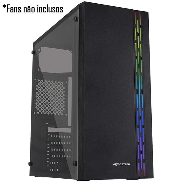 Imagem de Gabinete Gamer Mt-G230Bk S/Fonte C3Tech