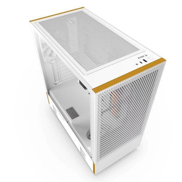 Imagem de Gabinete Gamer Nzxt H5 Flow Edição Starfield Branco 2 Fans