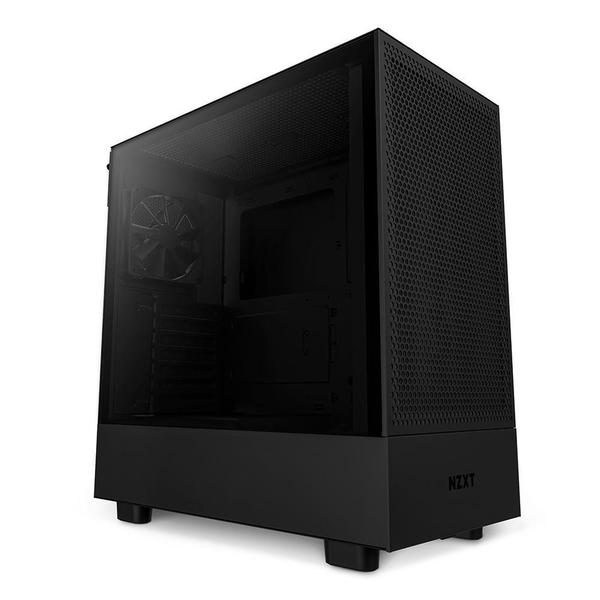 Imagem de Gabinete Gamer Nzxt H5 Flow, Mid-Tower, Lateral De Vidro Bk