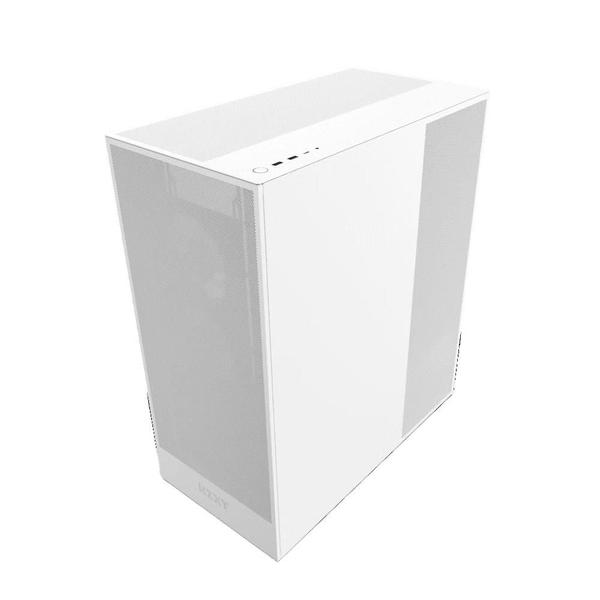 Gabinete Gamer NZXT H7 FLOW RGB Lateral Vidro Temperado E-ATX/ATX/MICRO-ATX/MINI-ITX Branco - CM- Imagem de Gabinete Gamer NZXT H7 FLOW RGB Lateral Vidro Temperado E-ATX/ATX/MICRO-ATX/MINI-ITX Branco - CM-