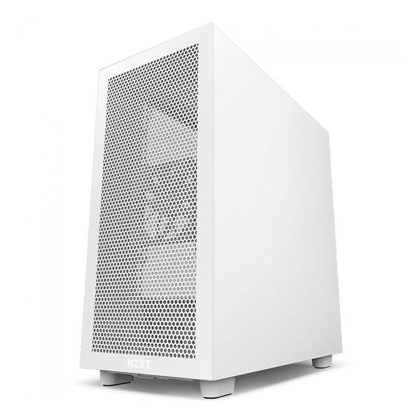 Imagem de Gabinete Gamer NZXT H7 Flow Vidro Temperado com Fans Mid Tower ATX Branco - CM-H71FW-01