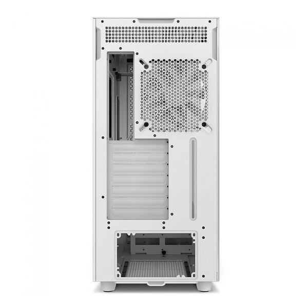 Imagem de Gabinete Gamer NZXT H7 Flow Vidro Temperado com Fans Mid Tower ATX Branco - CM-H71FW-01