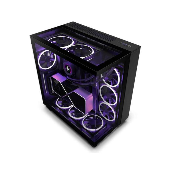 Imagem de Gabinete Gamer Nzxt H9 Elite Preto Mid Tower Com Fan