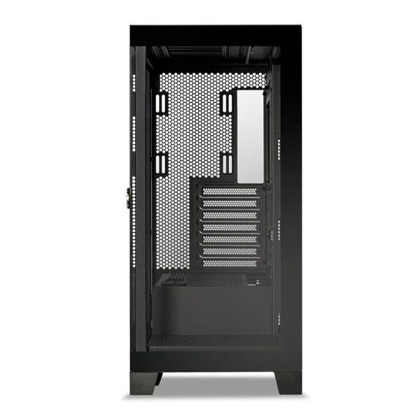 Imagem de Gabinete Gamer Pichau Pouter 4, Full-Tower, Lateral e Frontal De Vidro, Preto, PG-PO4-BK