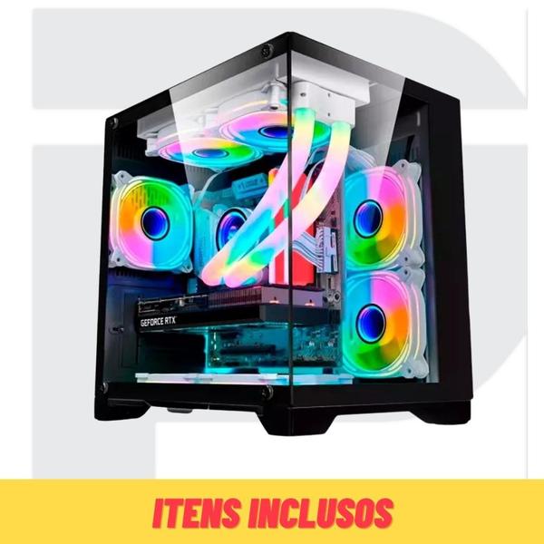 Imagem de GABINETE GAMER PRETO - GB1790 Com 6 Fans