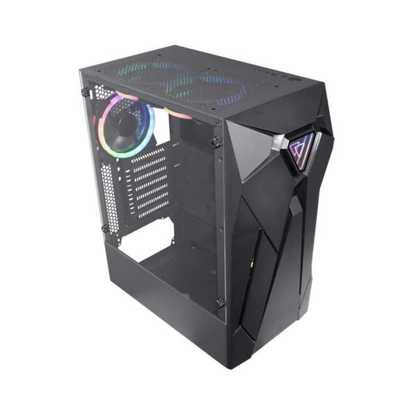 Gabinete Gamer Reactor Inifinite I, lateral vidro temperado - CG-01KF - Kmex - K-Mex Imagem de Gabinete Gamer Reactor Inifinite I, lateral vidro temperado - CG-01KF - Kmex