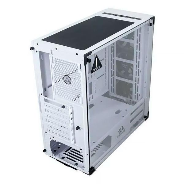 Imagem de Gabinete Gamer Redragon GC-606W Wheeljack - Branco (0 Fan)