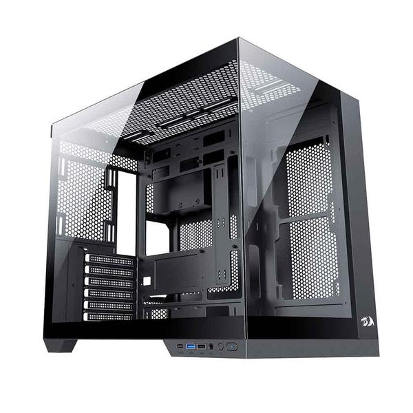 Gabinete Gamer Redragon Wideload Pro Preto Ca-604b-pro Imagem de Gabinete Gamer Redragon Wideload Pro Preto Ca-604b-pro