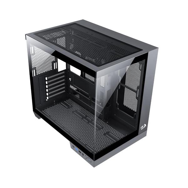 Gabinete Gamer Redragon Wideload Pro Preto Ca-604B-Pro Imagem de Gabinete Gamer Redragon Wideload Pro Preto Ca-604B-Pro