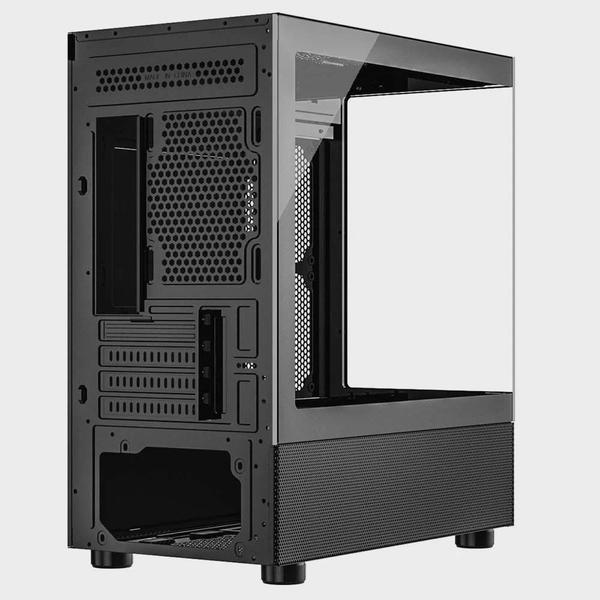 Imagem de Gabinete Gamer sem Fan/Fonte Crystal Preto CC-202B