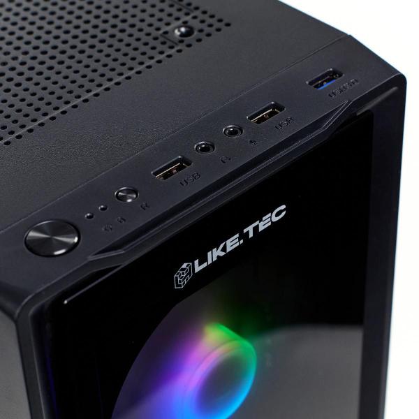 Imagem de Gabinete Gamer Sigma Liketec Com 4 Fan Argb Usb 3.0