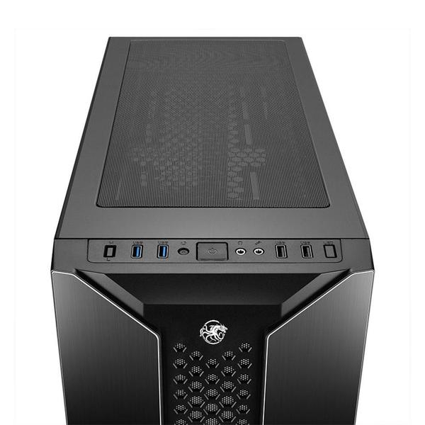 Imagem de Gabinete Gamer Thalatha Aluminio Argb Preto Dca-Sm-Thala5/Wh