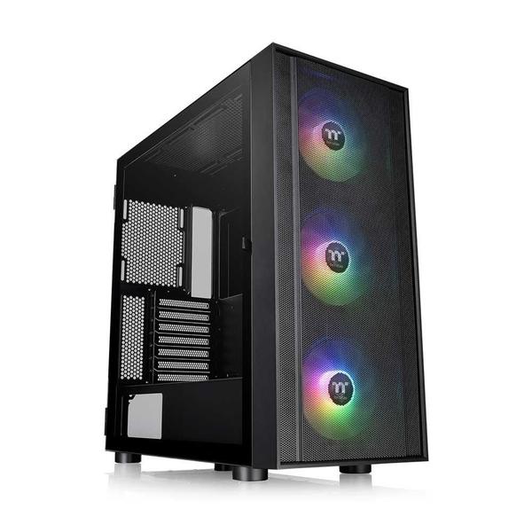 Gabinete Gamer Thermaltake H570 Tg Black Ca-1t9-00m1wn-01 Imagem de Gabinete Gamer Thermaltake H570 Tg Black Ca-1t9-00m1wn-01