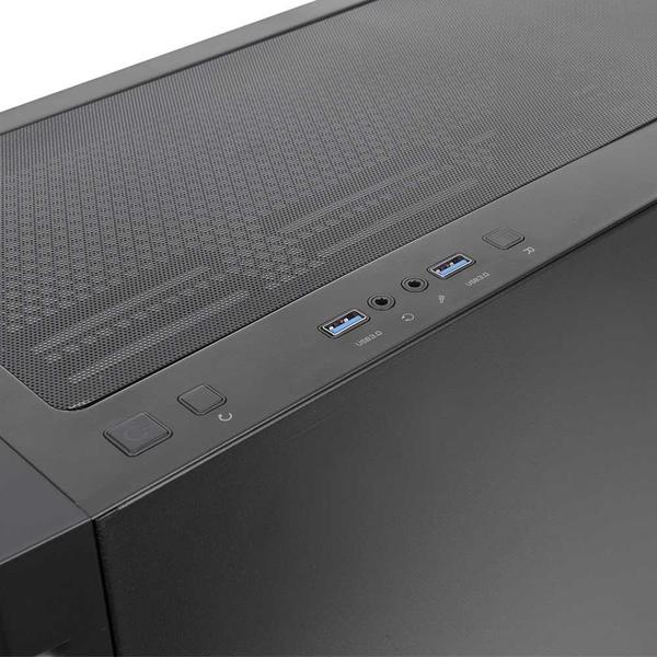 Gabinete Gamer Thermaltake H590 Tg Argb Black Ca-1x4-00m1wn-00 Imagem de Gabinete Gamer Thermaltake H590 Tg Argb Black Ca-1x4-00m1wn-00