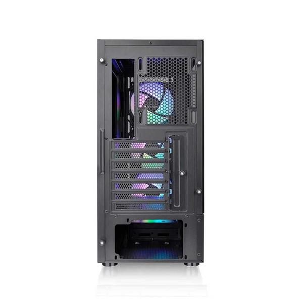 Imagem de Gabinete Gamer Thermaltake S200tg Argb Mid T. Tglass Black C/Fonte  650w - Ca-3x2-65m1wz-00