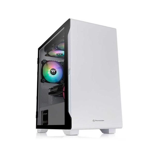 Gabinete Gamer Thermaltake Versa S100 Tg White Ca-1q9-00s6wn-00 Imagem de Gabinete Gamer Thermaltake Versa S100 Tg White Ca-1q9-00s6wn-00