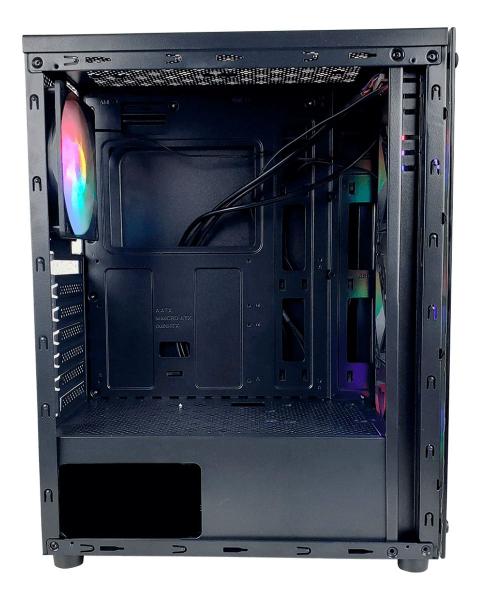 Imagem de Gabinete Gamer Vidro temperado, Lat & Frontal, 4XfanRGB